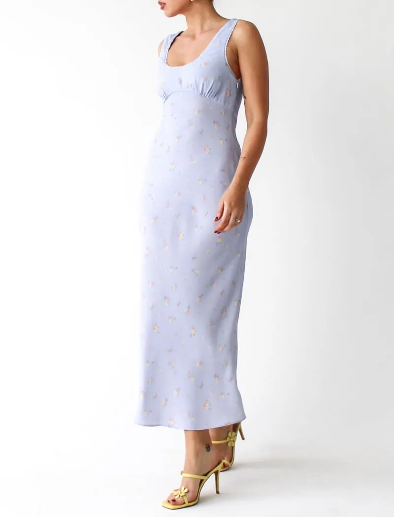 North Country Midi Dress | Forget-Me-Not