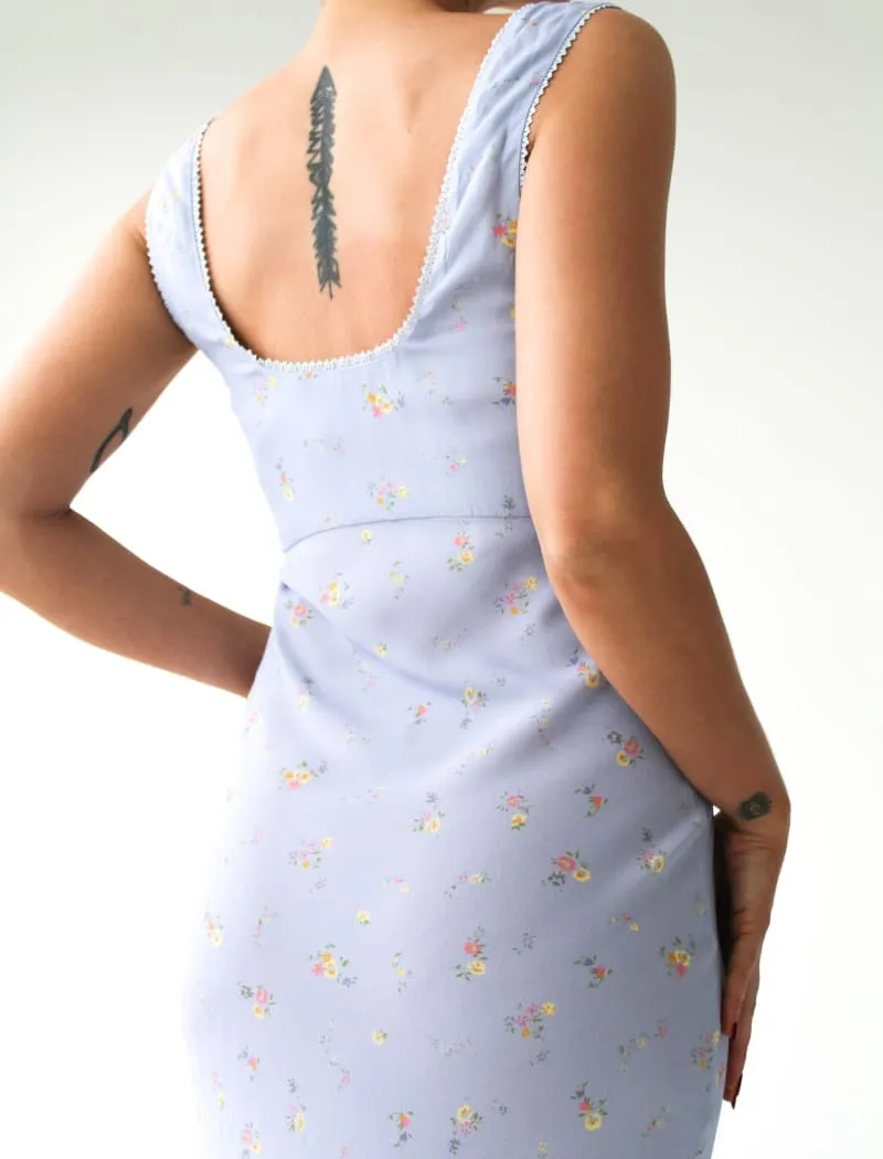 North Country Midi Dress | Forget-Me-Not