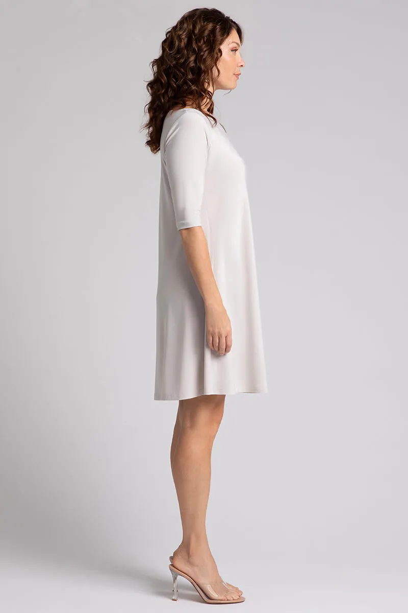 Nu Trapeze Dress | Cashew