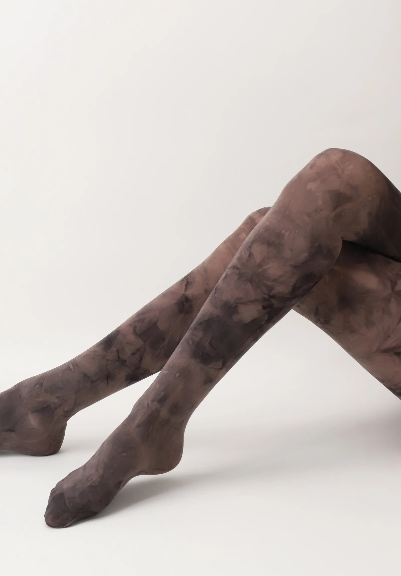 Oroblu All Colors Brown Tye Dye Tights