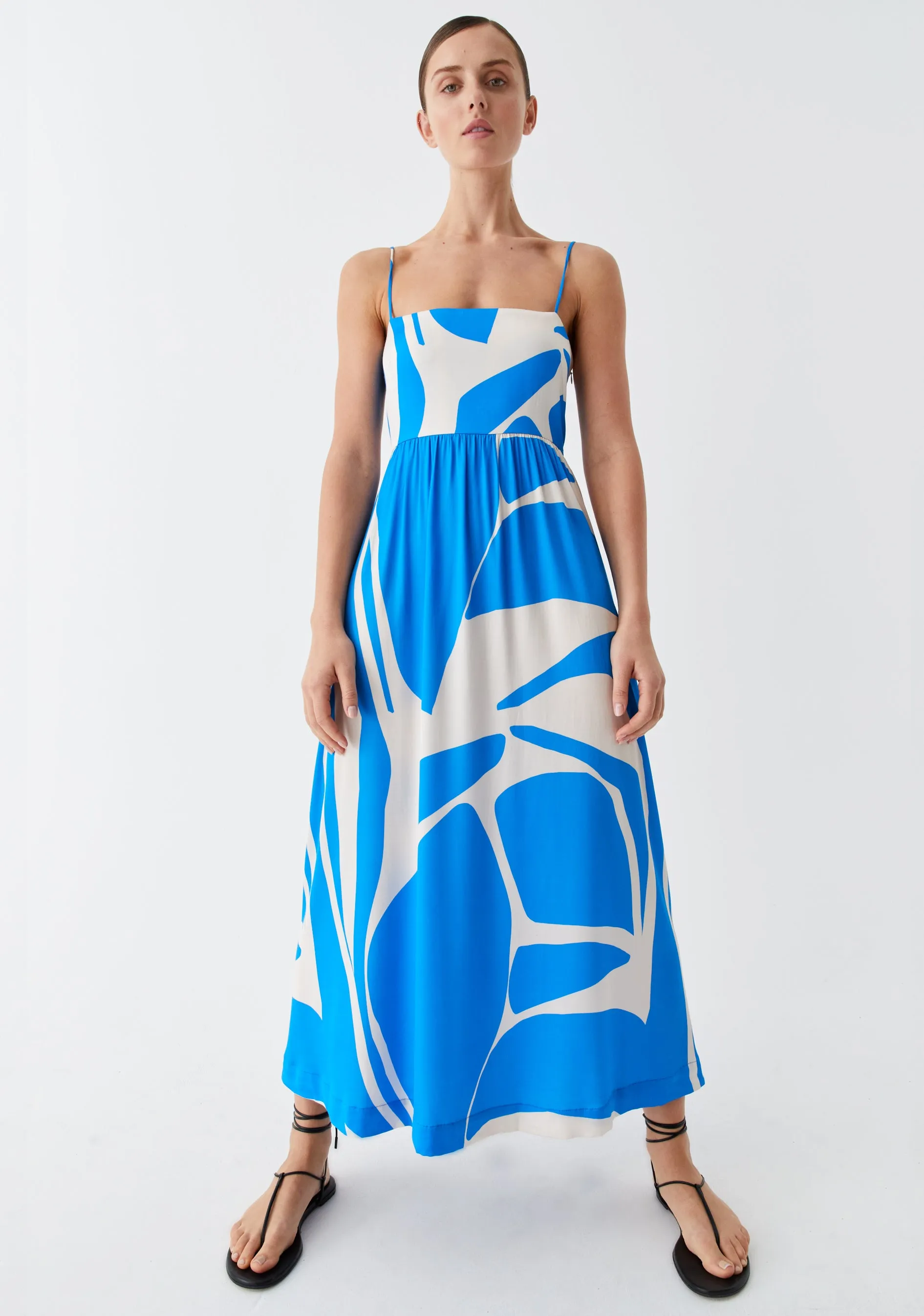 Pablo Strappy Dress_Print