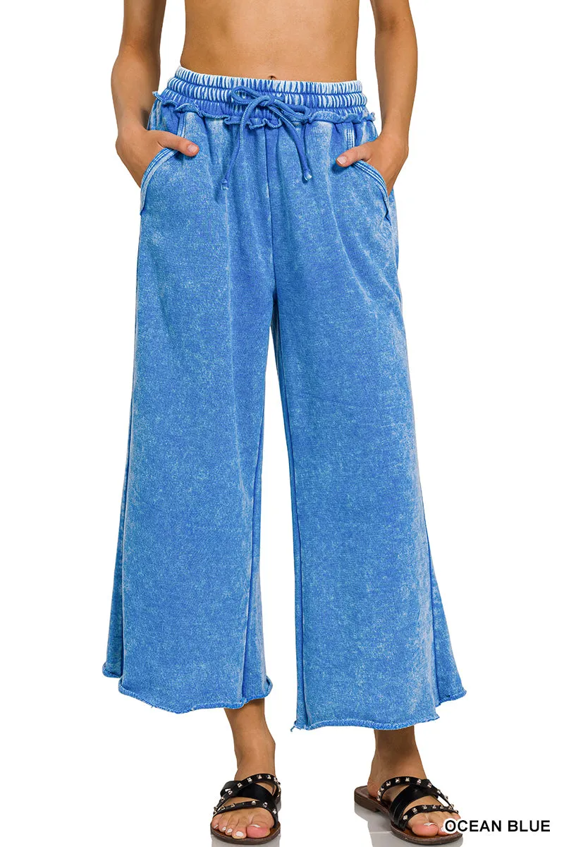 PALAZZO SWEATPANTS