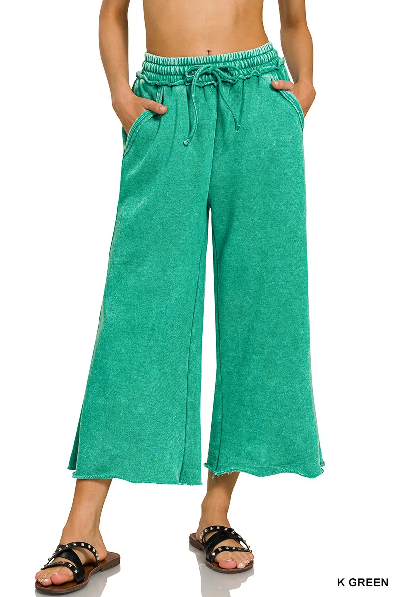 PALAZZO SWEATPANTS