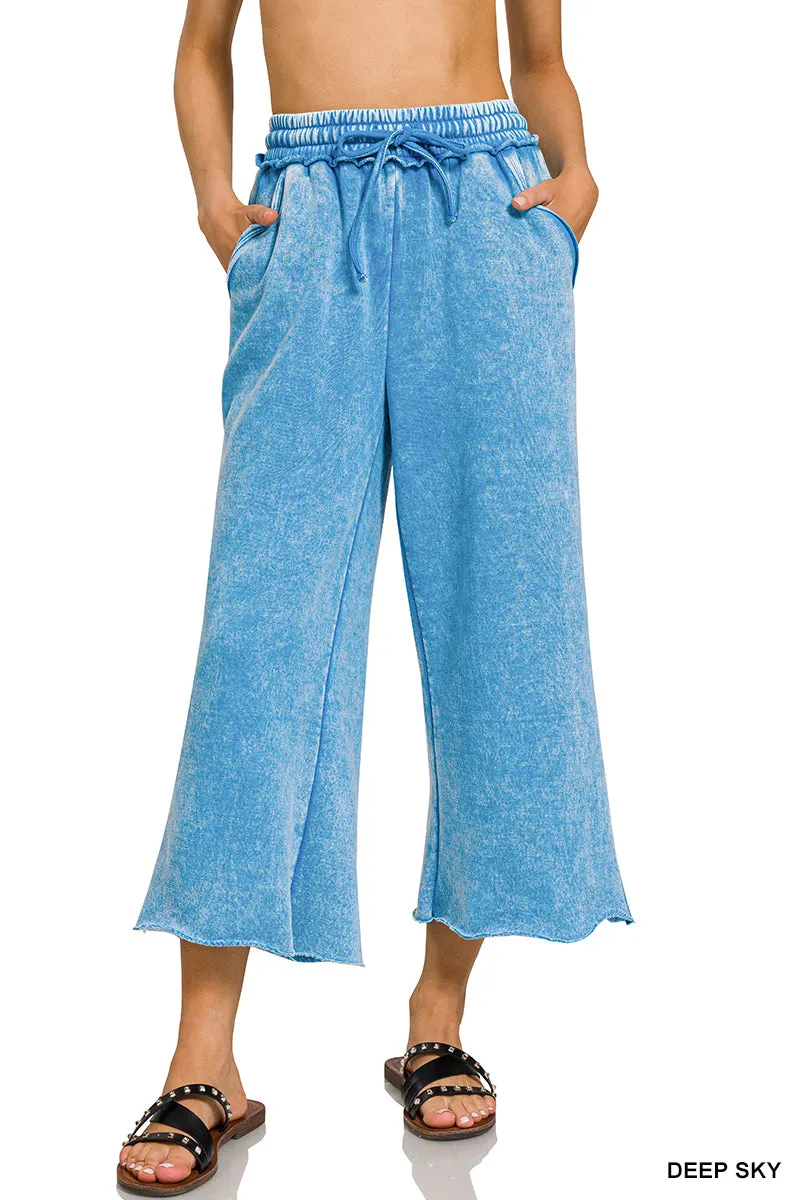 PALAZZO SWEATPANTS