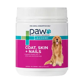 PAW Coat, Skin & Nails Multivitamin Dog Chews 300g 60pk