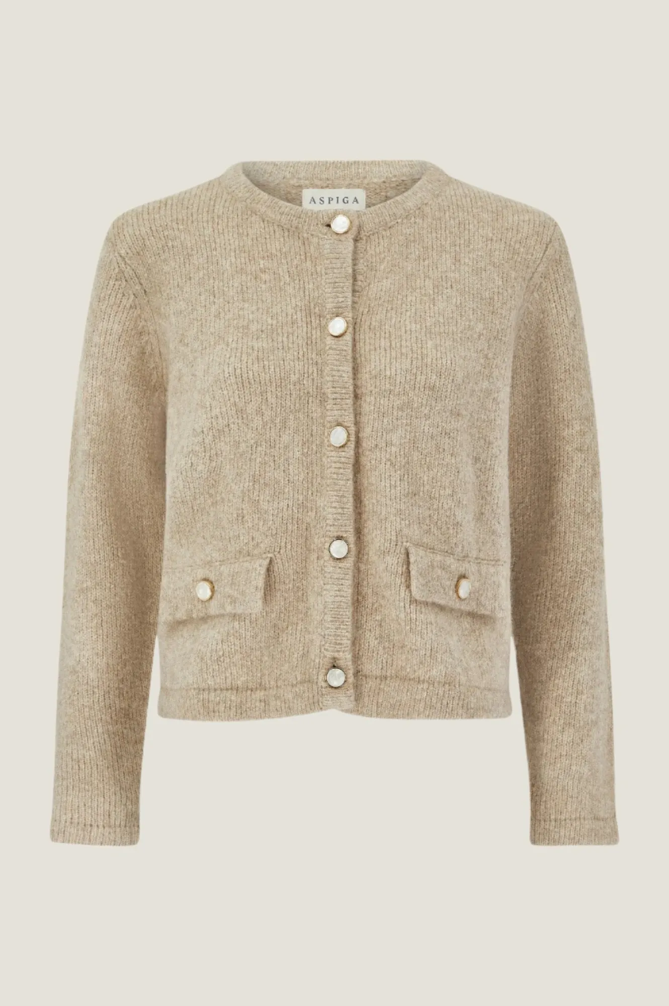 Pearl Cardigan | Oat