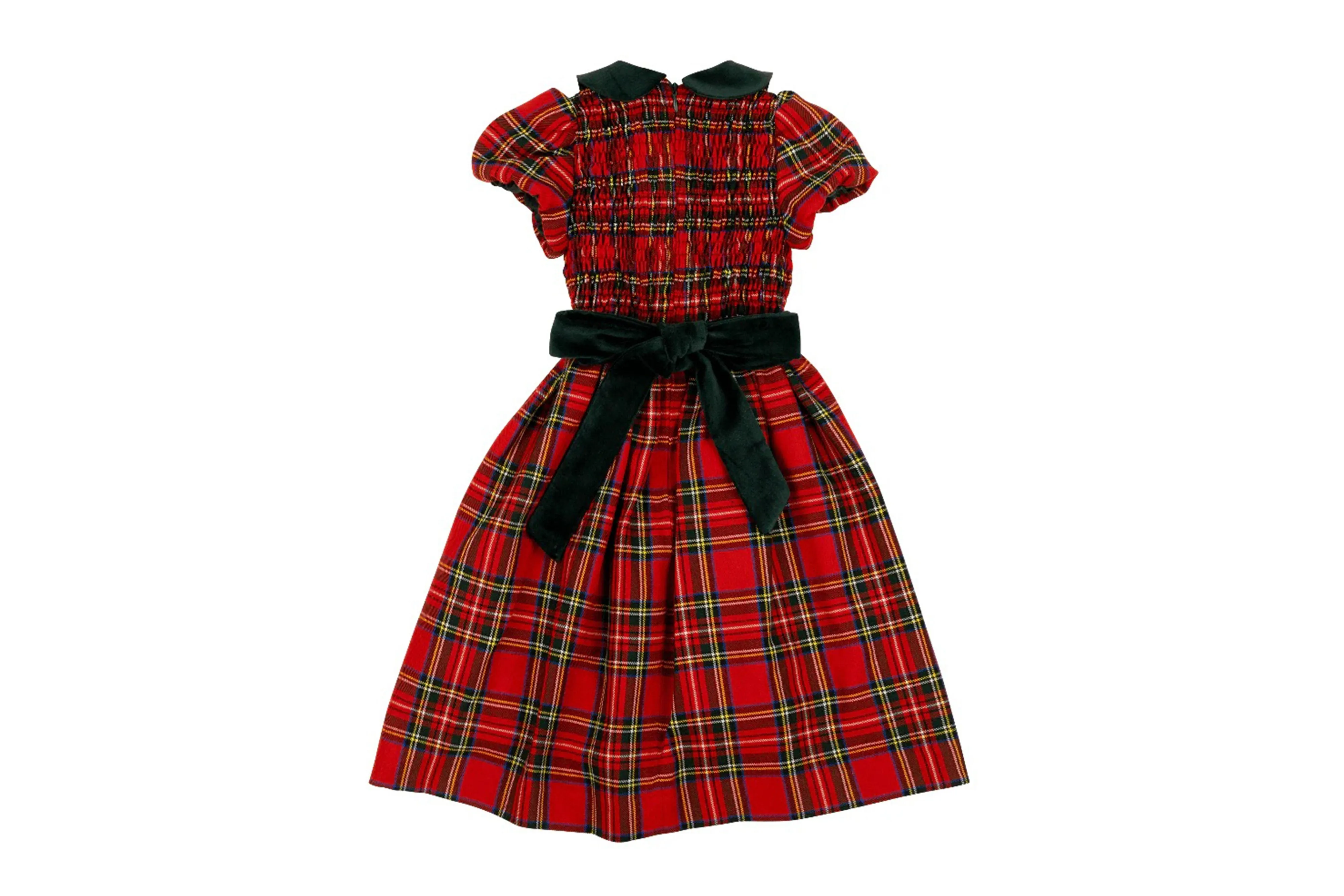 Penelope Dress - Red Tartan