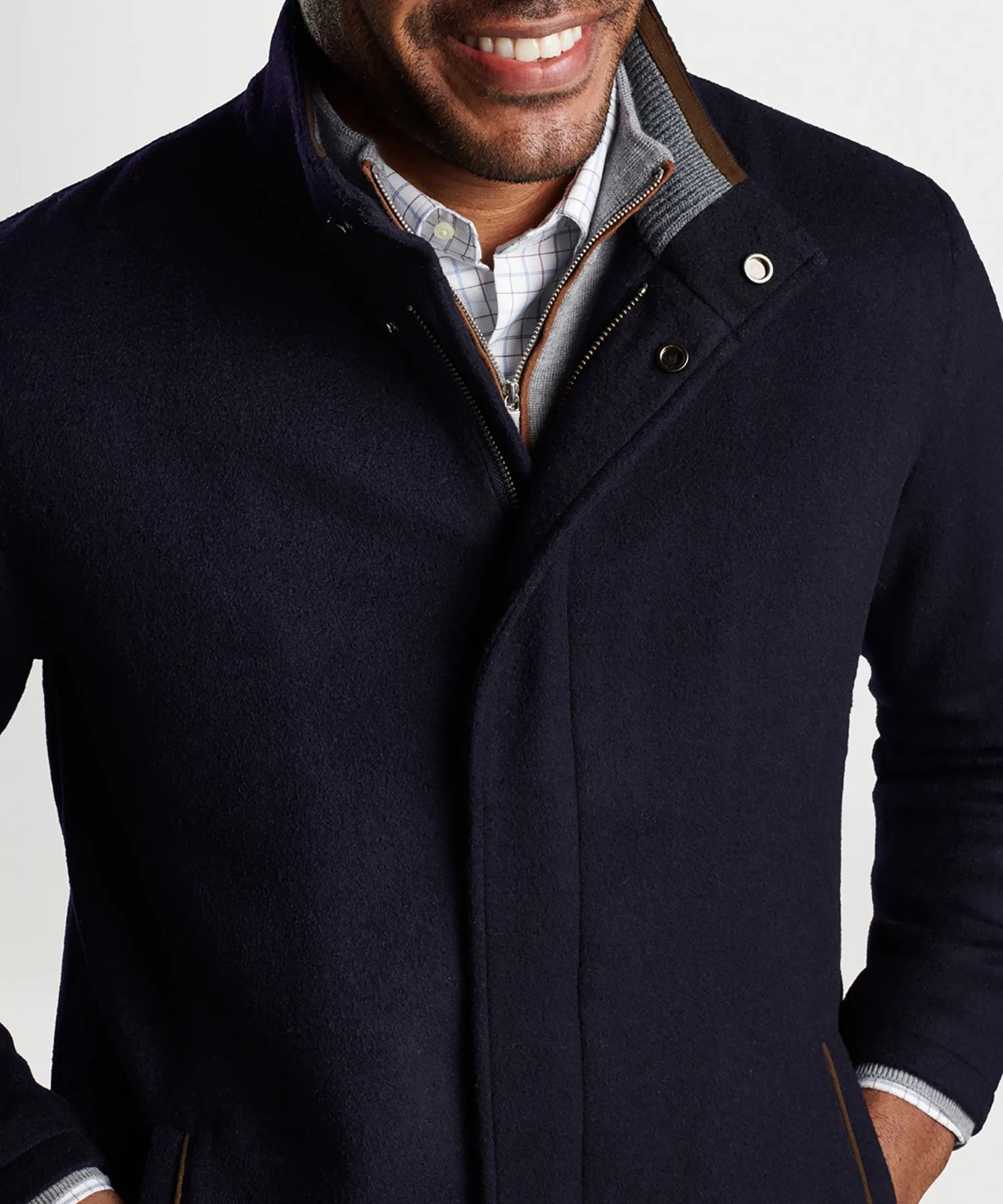 Peter Millar Fleece City Coat