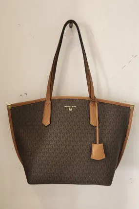 Pre-Loved Treasures - Michael Kors 'Jane' Signature Brown Large Tote | Gently Used