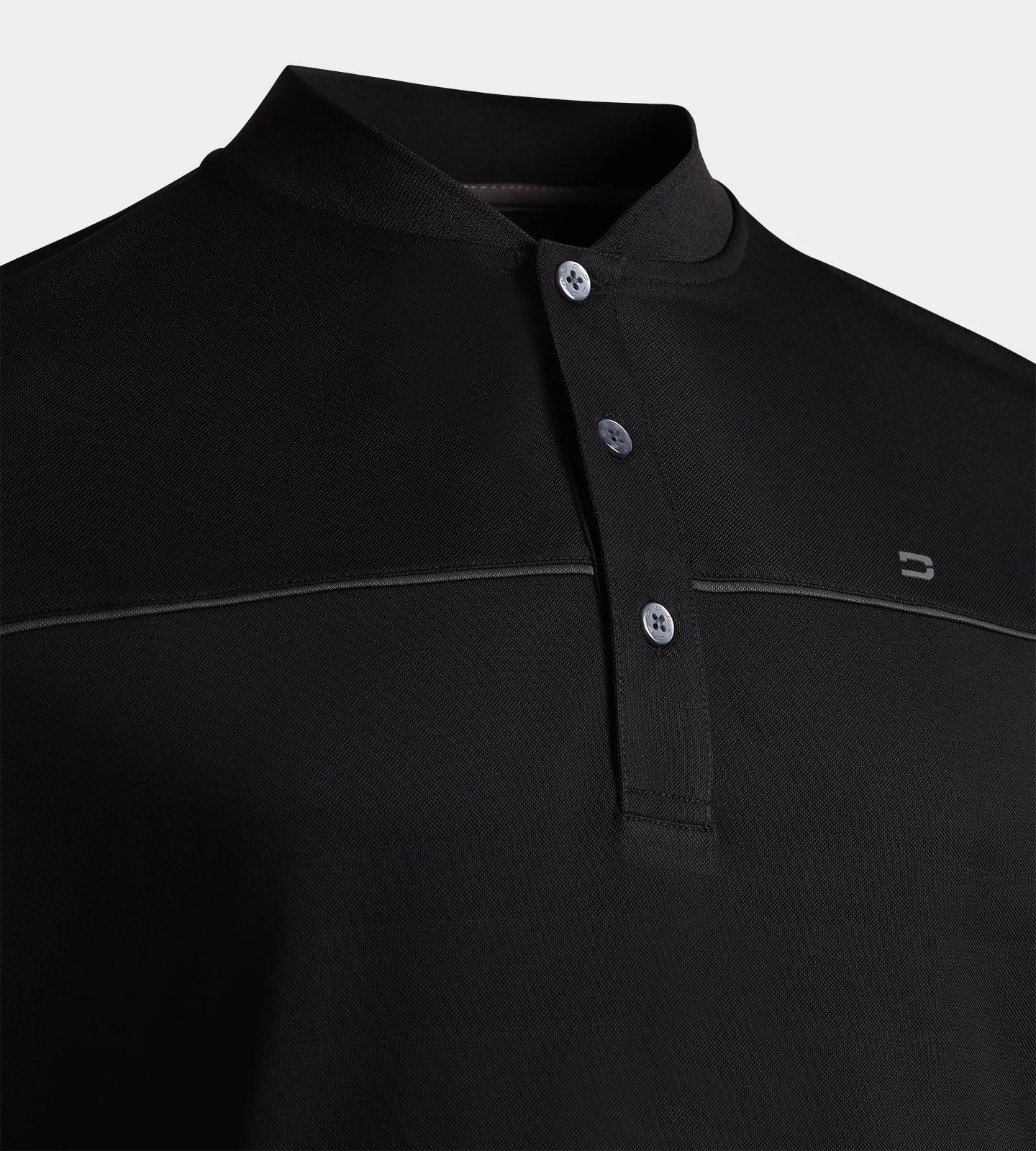 PRIME PIQUE POLO - BLACK