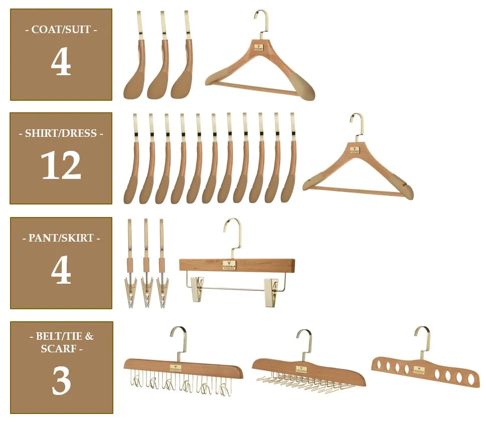 RED OAK HANGER PACKAGES: POPULAR SELECTIONS