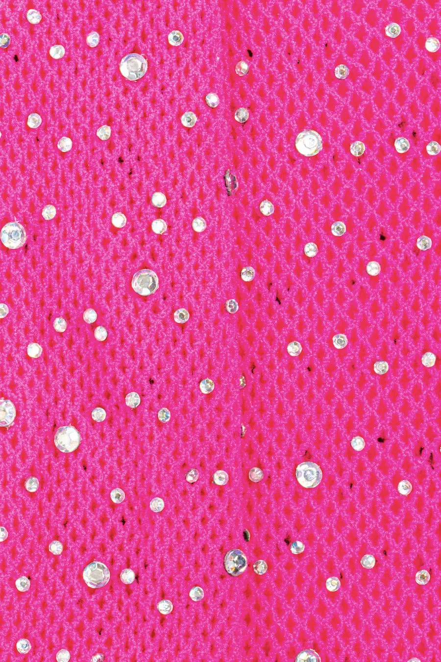 Rhinestone Tights, Hot Pink,