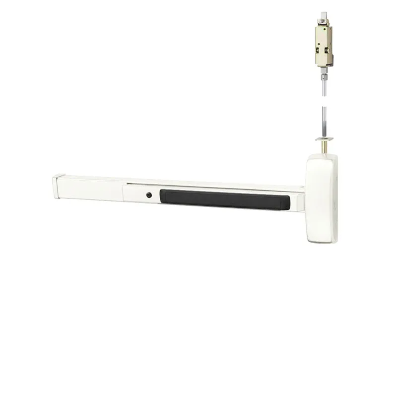 Sargent NB-AD8610J Concealed Vertical Rod Exit Device, 37-42" W Door, Exit Only, Multi-Function, LBR, For 1 3/4" TK  Alum Dr, 84" up to 96" Door Ht