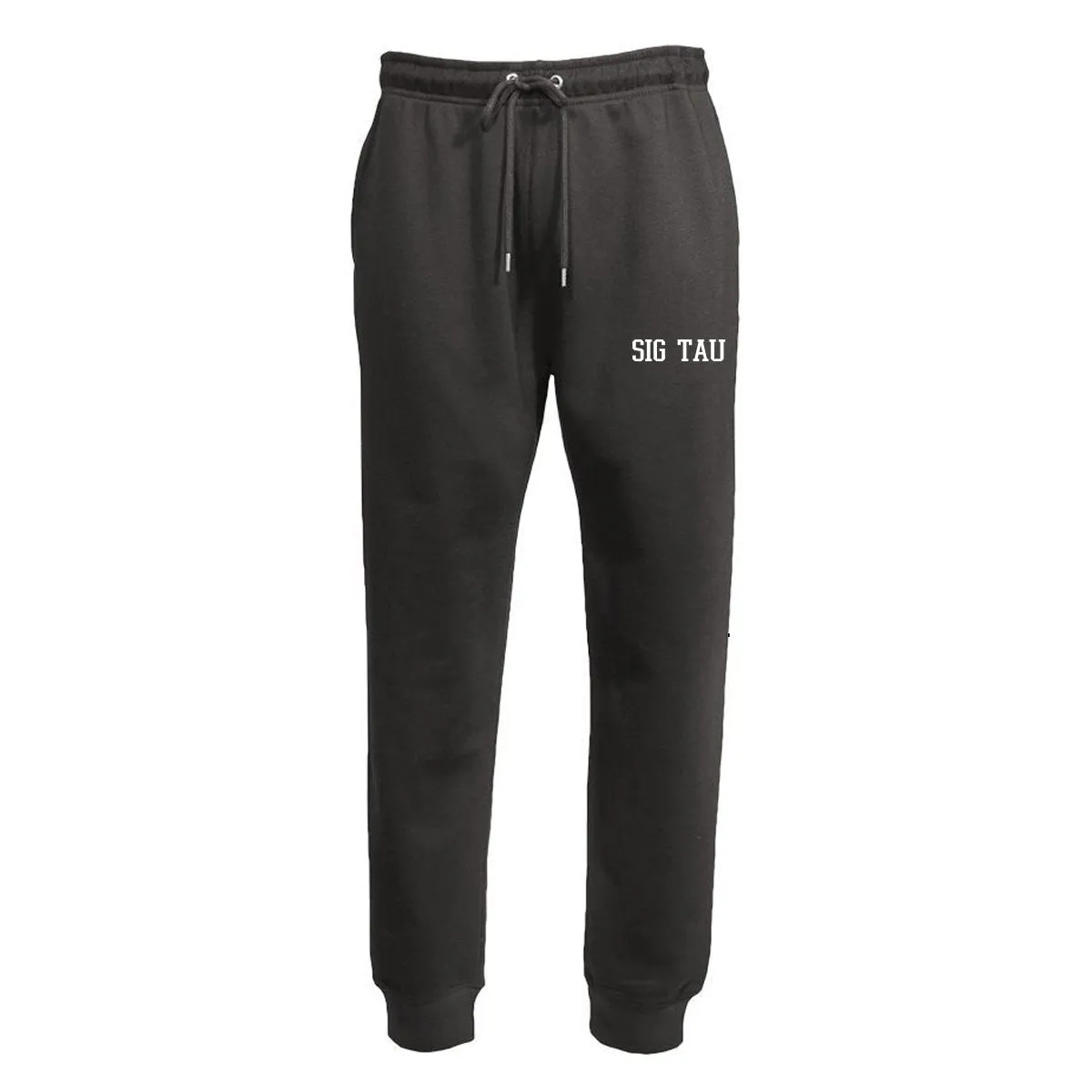 Sig Tau Embroidered Varsity Joggers