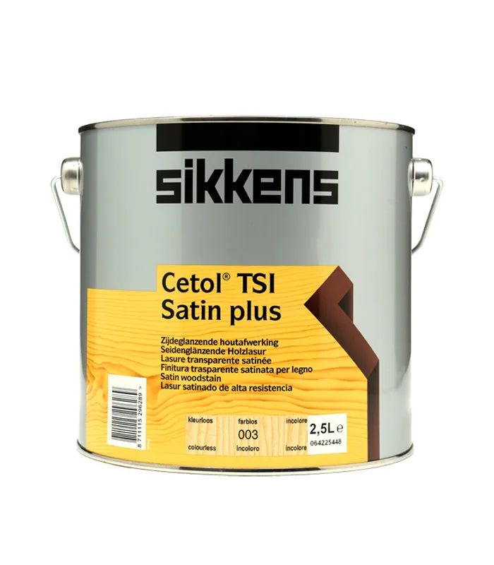 Sikkens Cetol TSI Satin Plus Woodstain Paint