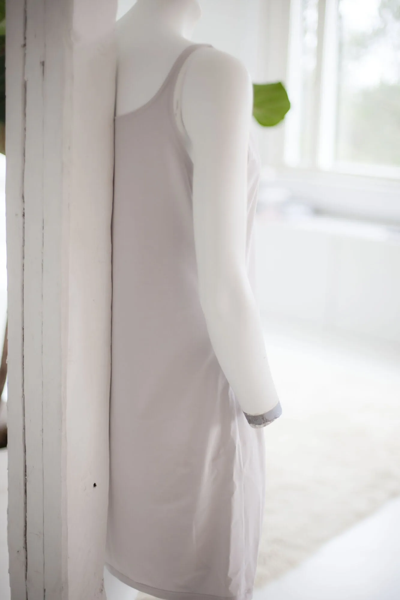 Slip Dress Natural White