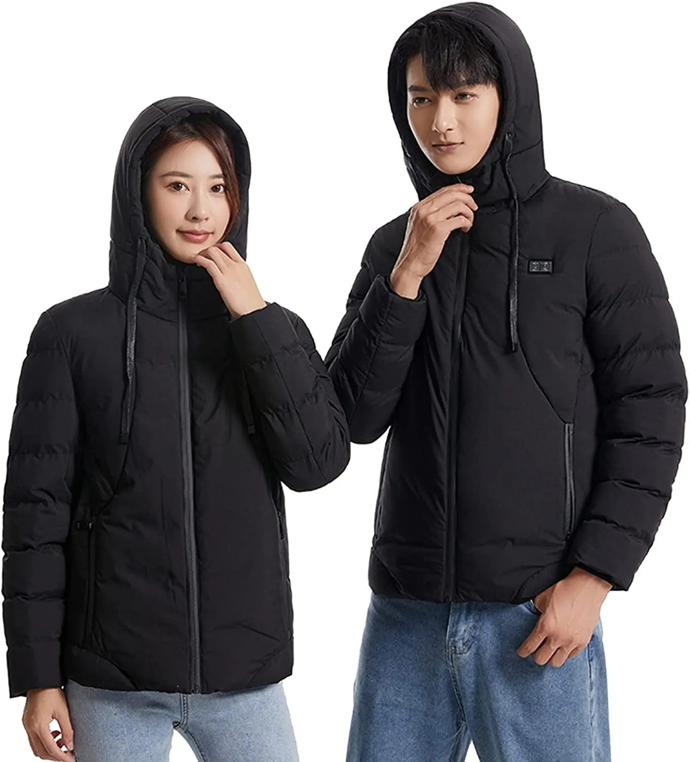 Smart Heated Jacket -  Electric Heating Thermal Coat Winter Heated Vest for Men and Women