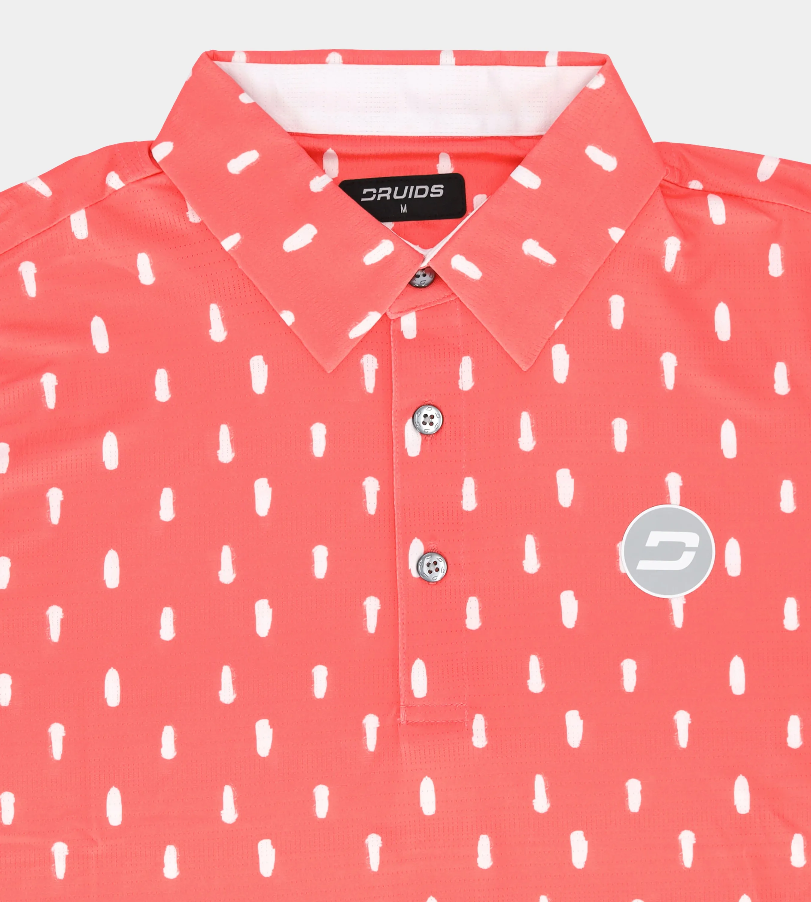 SPLATTER POLO - CORAL