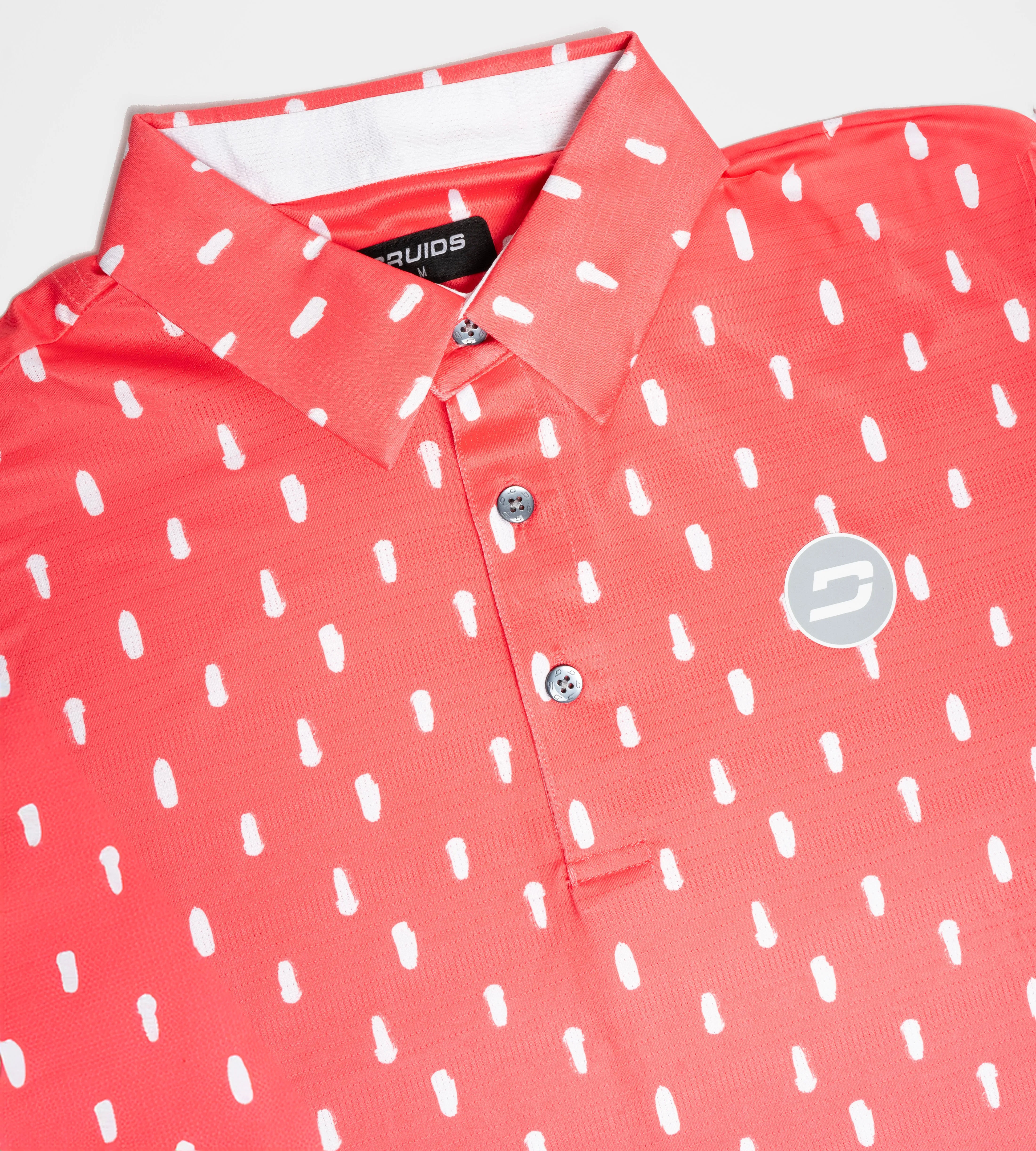 SPLATTER POLO - CORAL