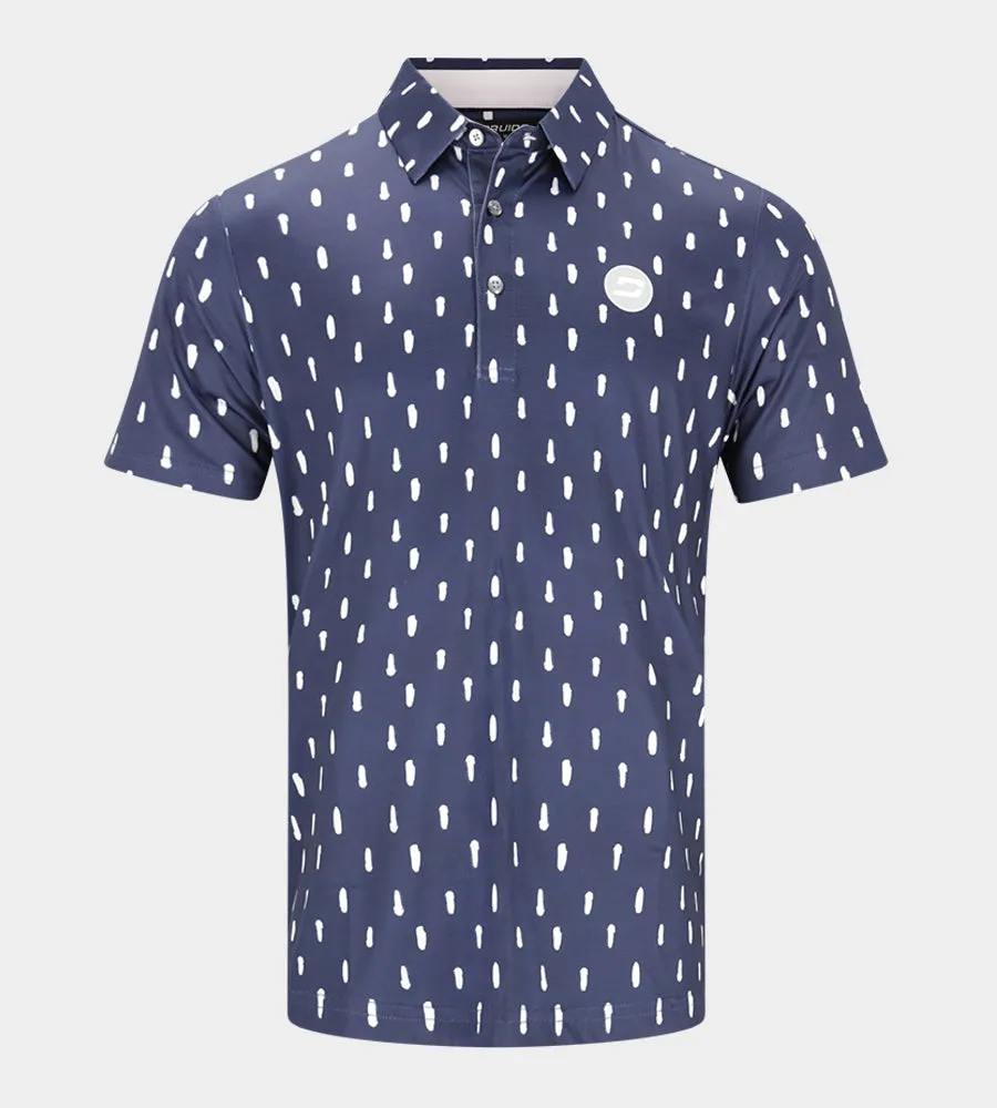 SPLATTER POLO - NAVY