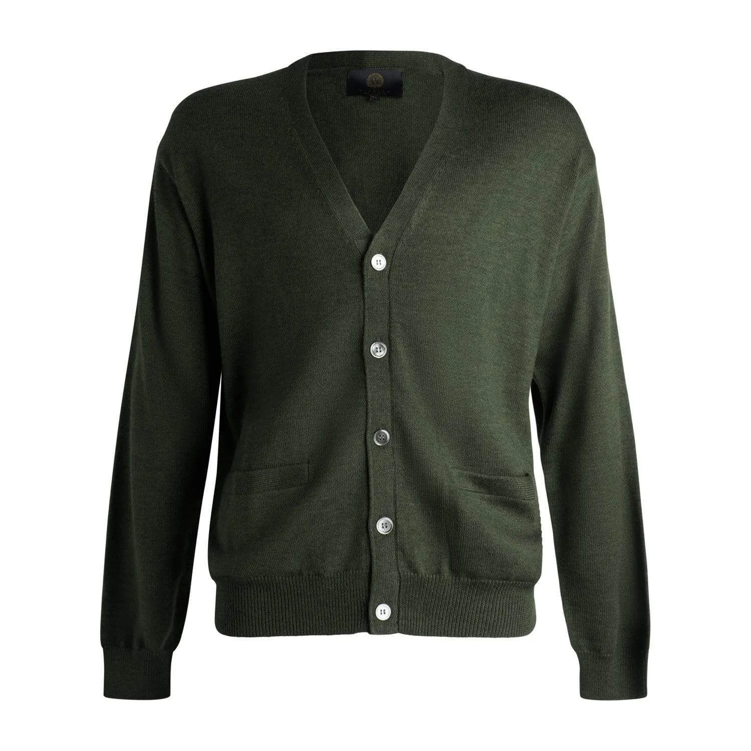 Stay Cozy and Stylish with Mens Button Cardigan Extra Fine Merino Wool - Available in 10 Eye-Catching Colors