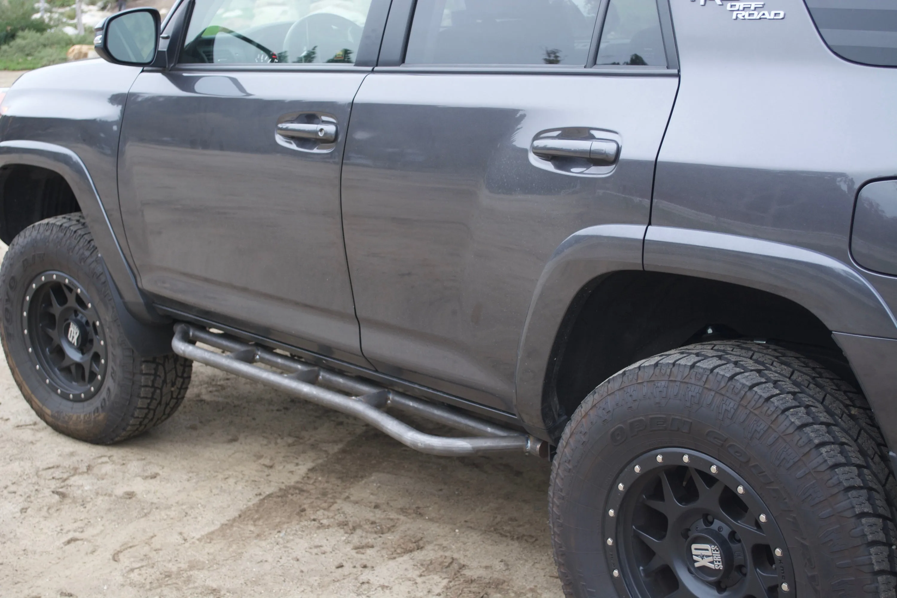 Step Edition Bolt On Rock Sliders For 2010-2024 Toyota 4Runner