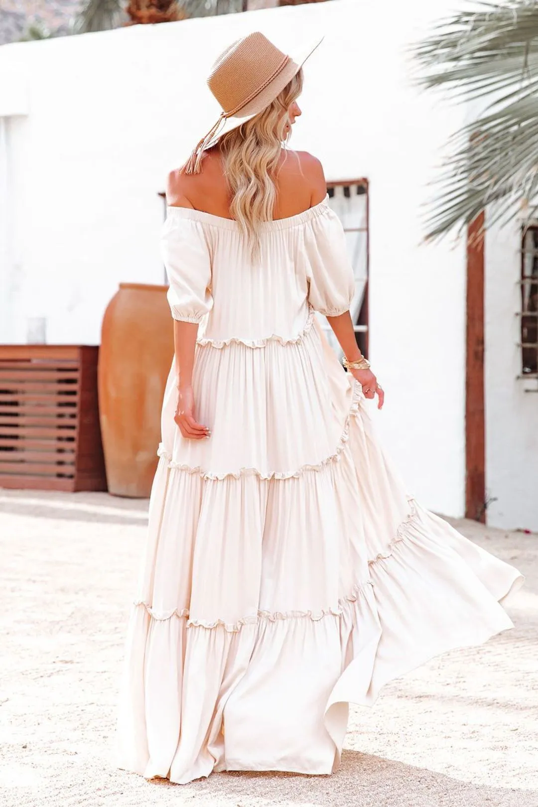 Summer white temperament commuter long dress high waist fashion temperament slip dress