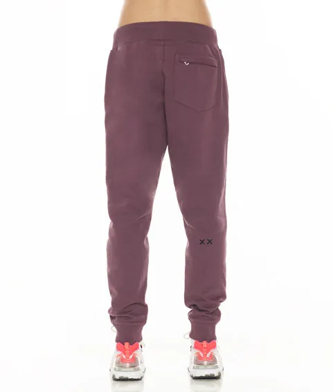 SWEATPANT IN GRAPE COMPOTE