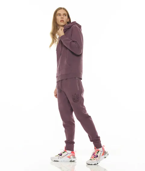 SWEATPANT IN GRAPE COMPOTE