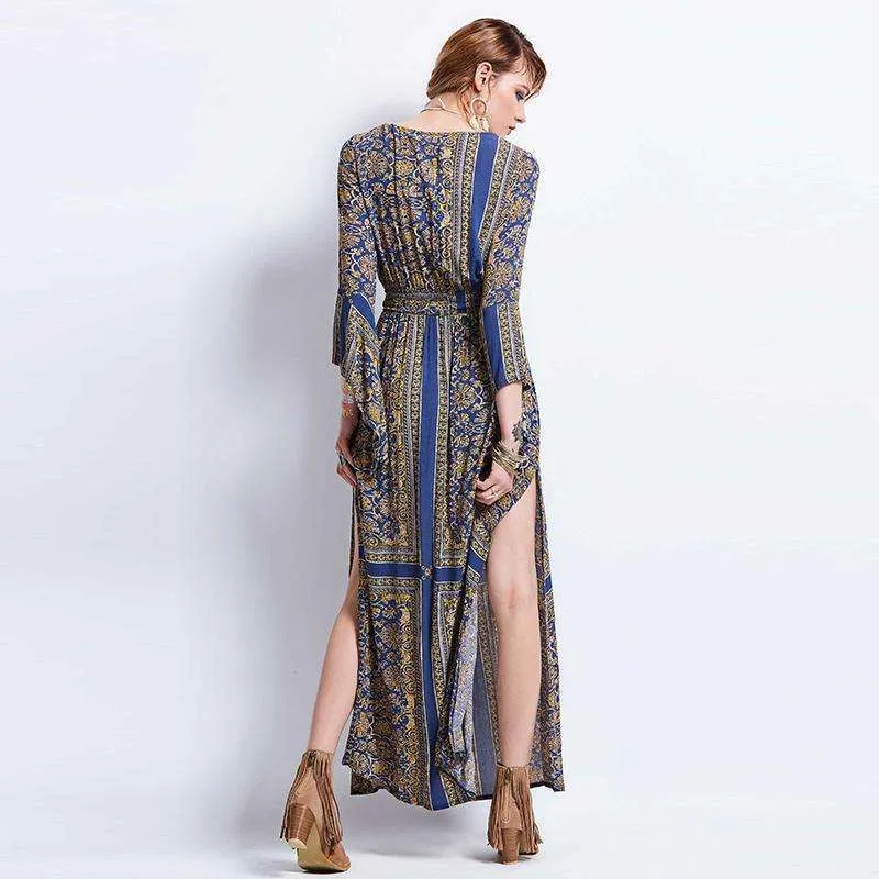 Tasseled DA Vinci By the Sea Maxi