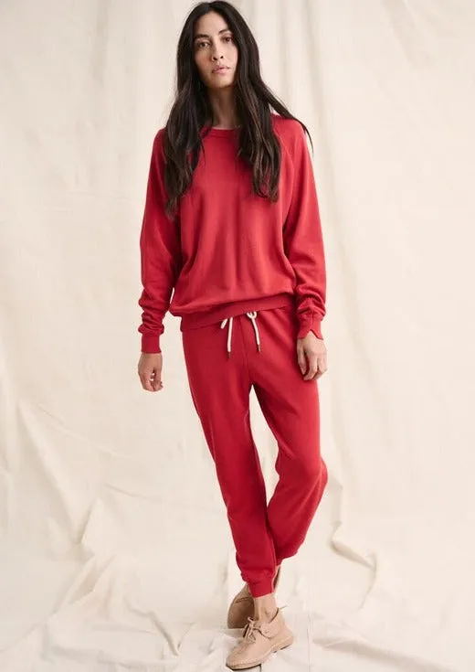 The Cropped Sweatpant, Candied Cherry