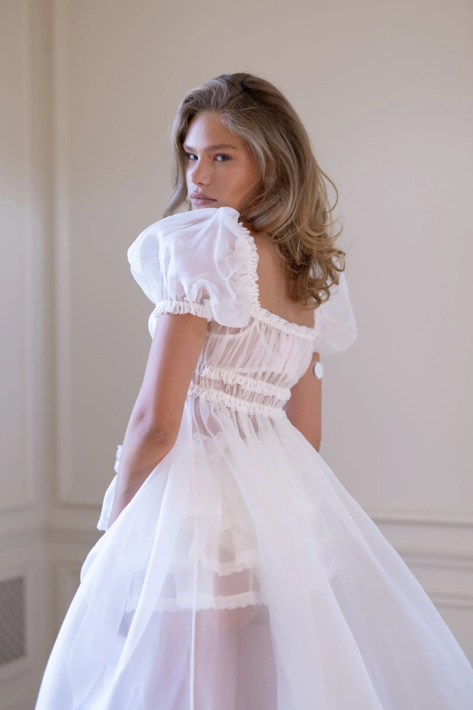 The Ivory Boudoir Dress