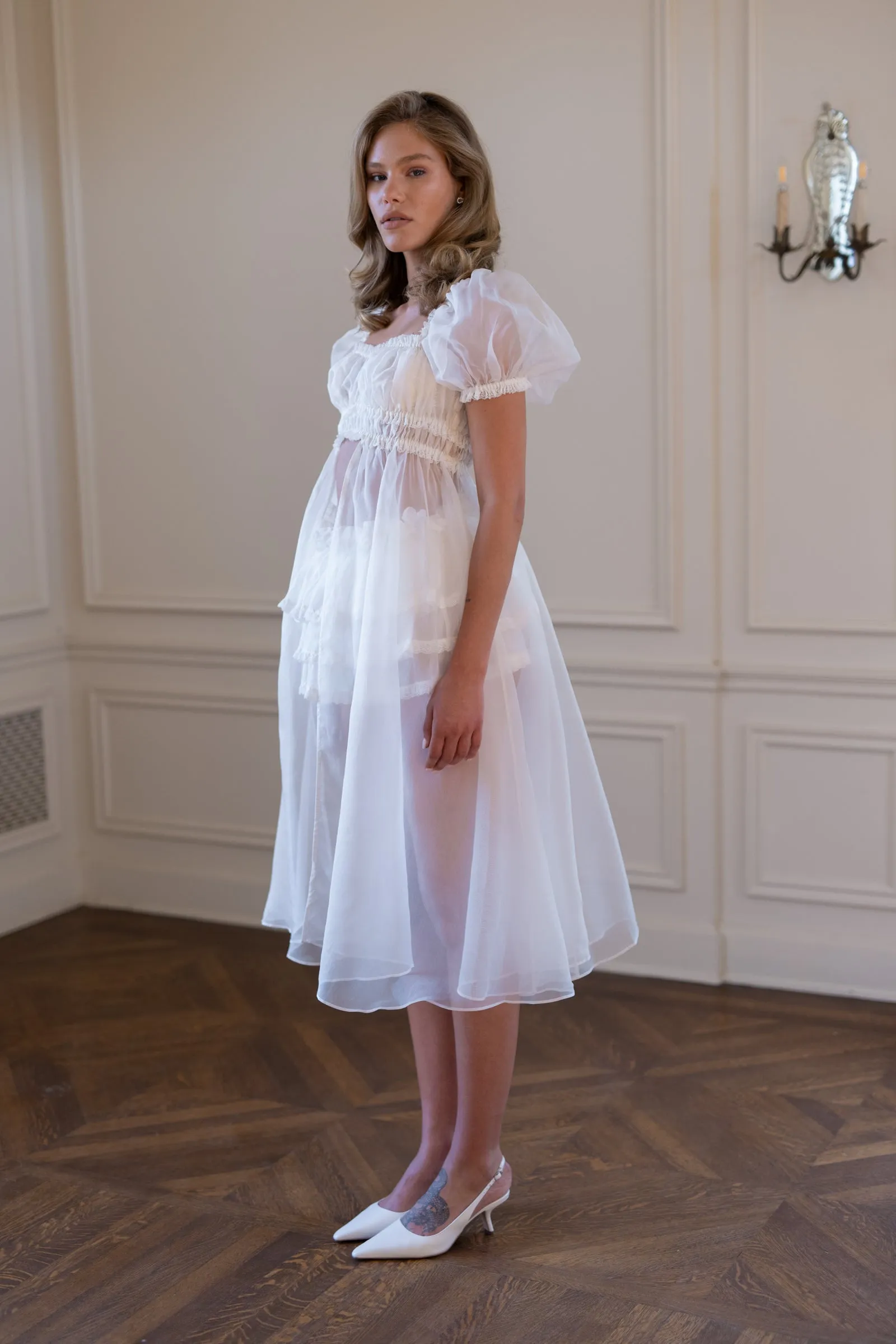 The Ivory Boudoir Dress