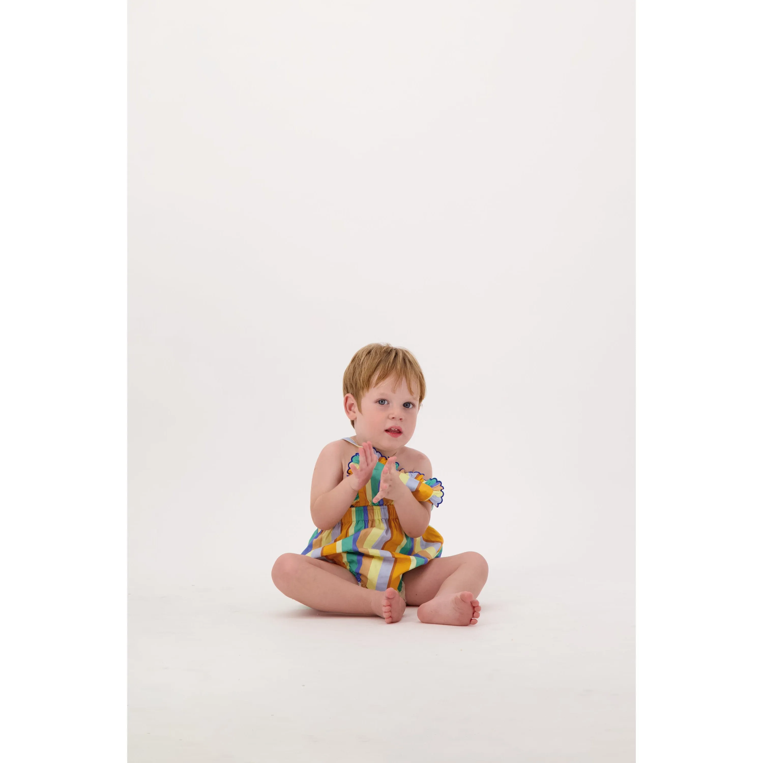 Tiny Cottons - Multicolour Stripes bodysuit - baby