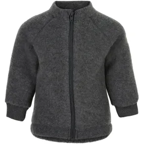 Toddler Wool Jacket - Anthracite Melange