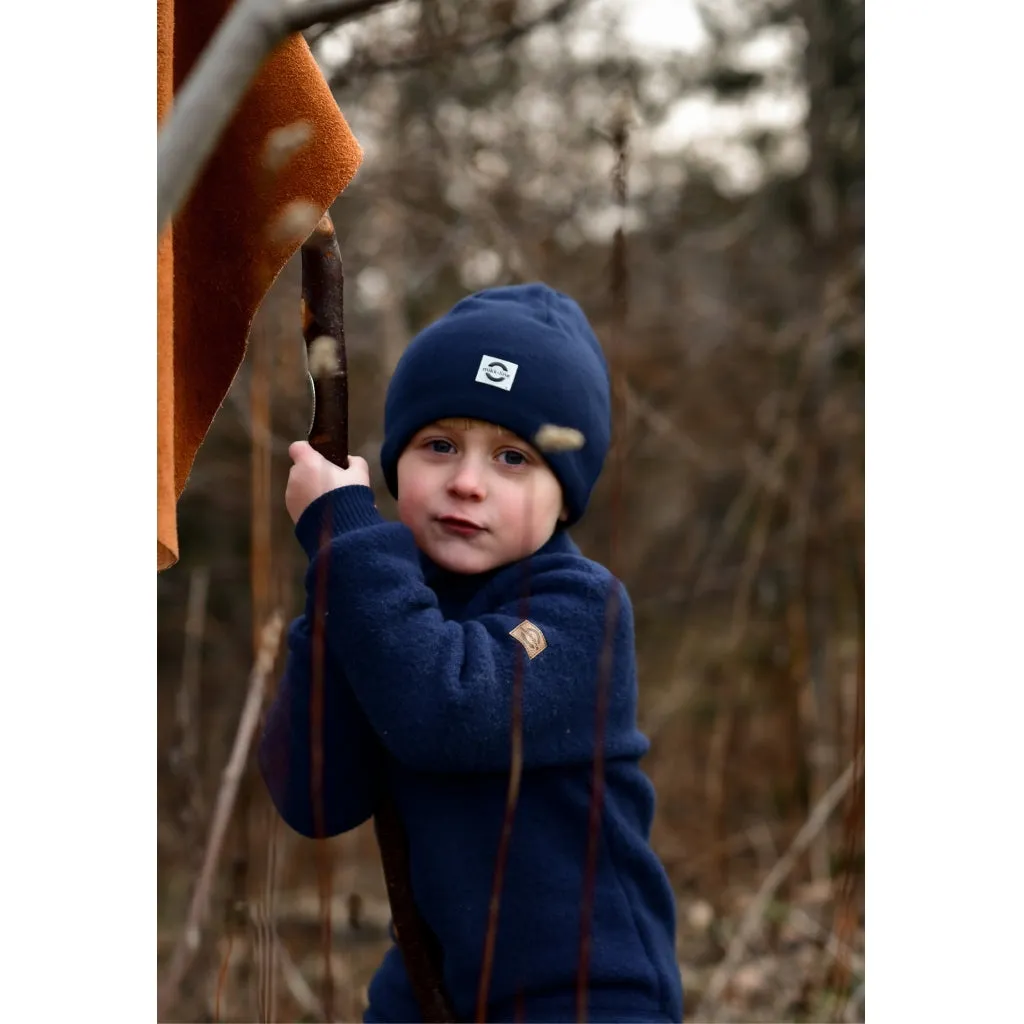 Toddler Wool Jacket - Blue Nights