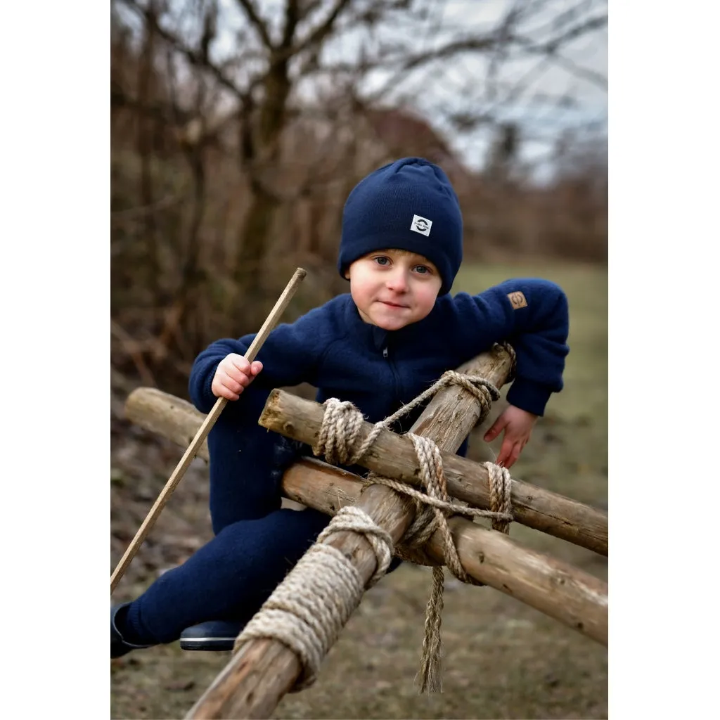 Toddler Wool Jacket - Blue Nights