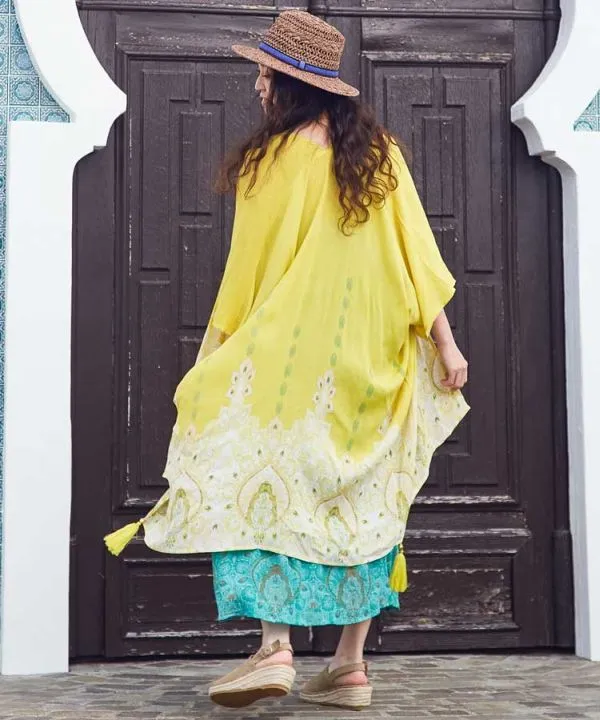 UV Protection Bohemian Kimono