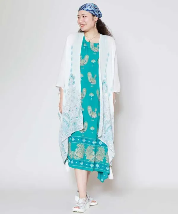 UV Protection Bohemian Kimono