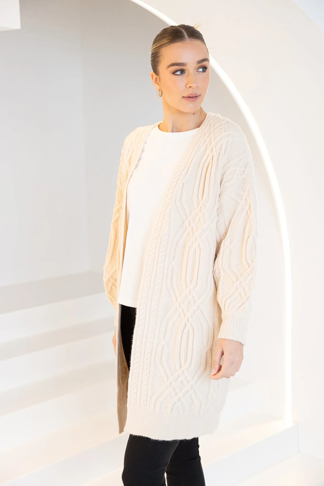 VENUS CARDIGAN - Beige