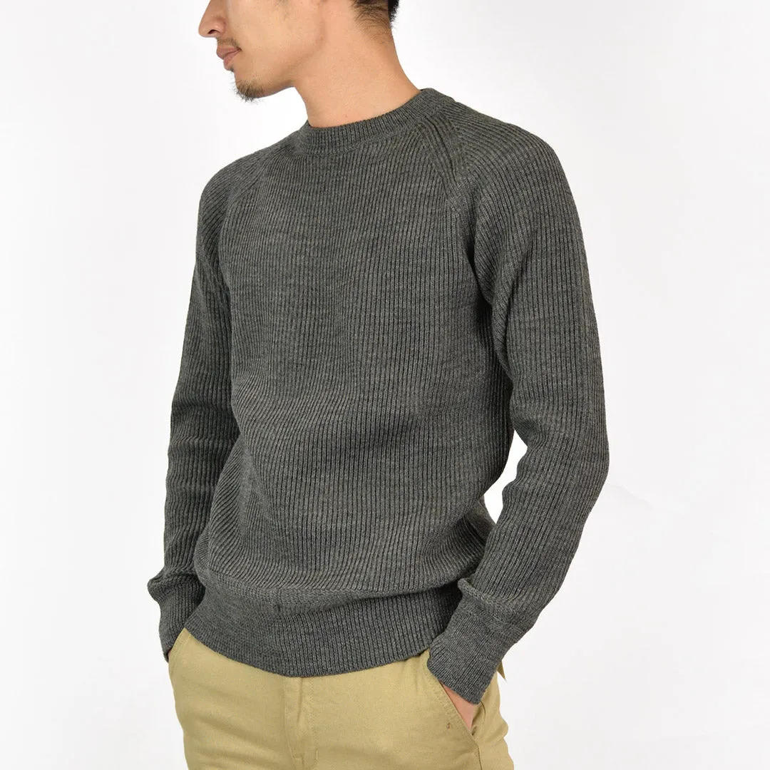 VINCENT ET MIREILLE / 8 gauge ribbed Crewneck Sweater