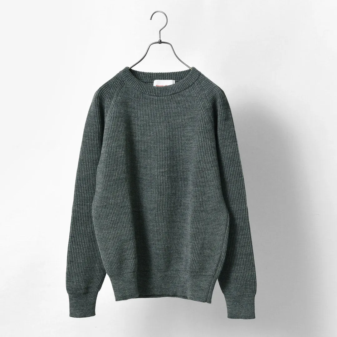 VINCENT ET MIREILLE / 8 gauge ribbed Crewneck Sweater