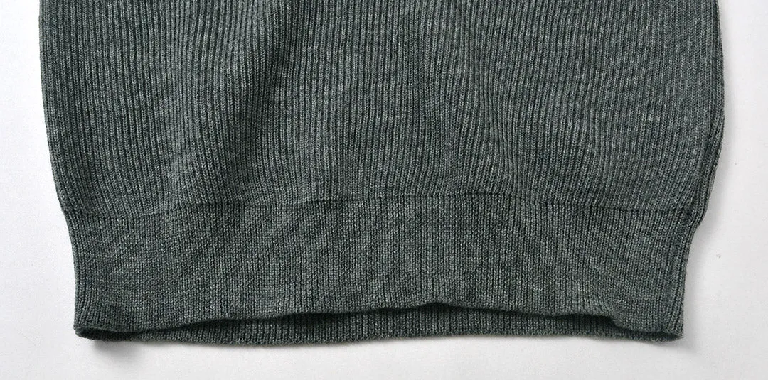 VINCENT ET MIREILLE / 8 gauge ribbed Crewneck Sweater