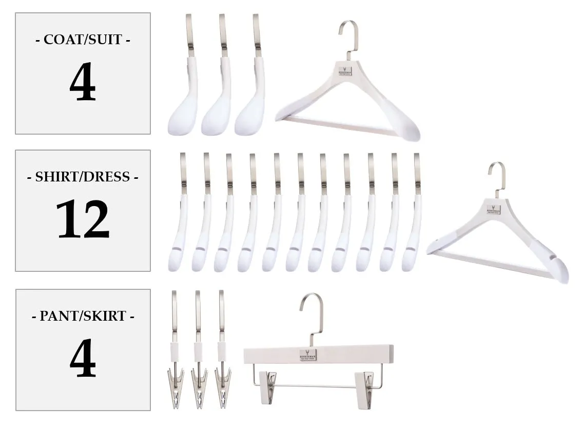 WASHED WHITE HANGER PACKAGES: POPULAR SELECTIONS