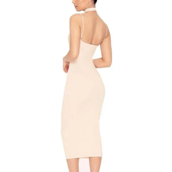 Women Cami Bodycon Midi Dress Basic