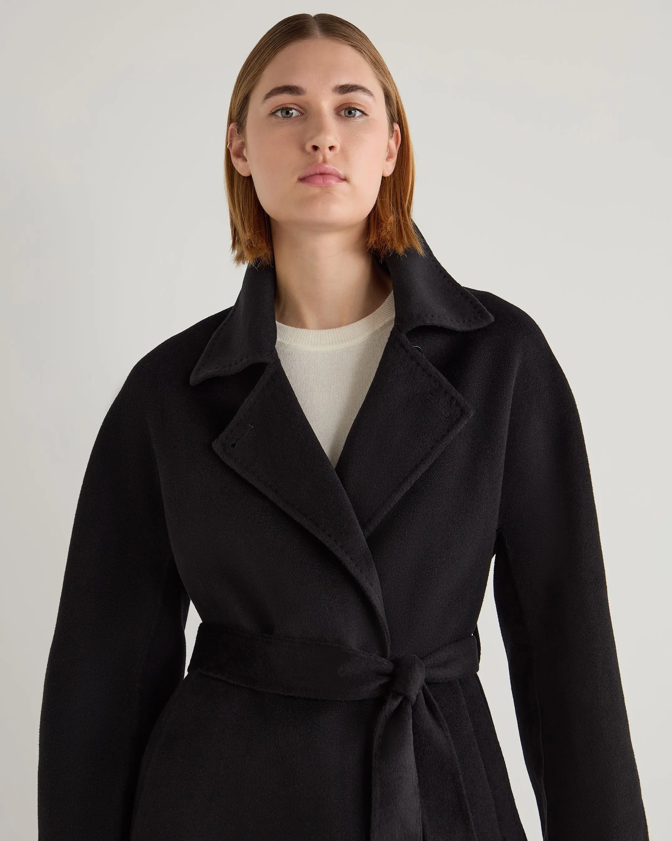 Women's Estella Robe Coat Black