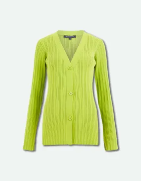 Women's Leonora L/S Cardigan - Wasabi