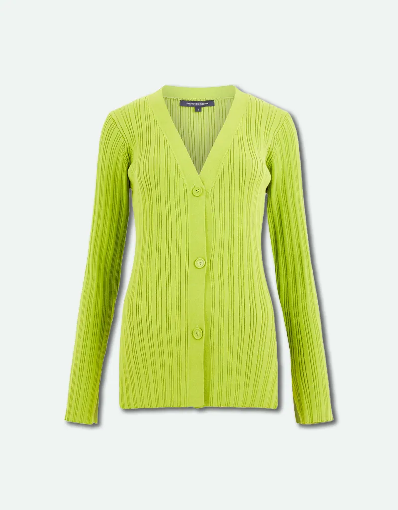 Women's Leonora L/S Cardigan - Wasabi