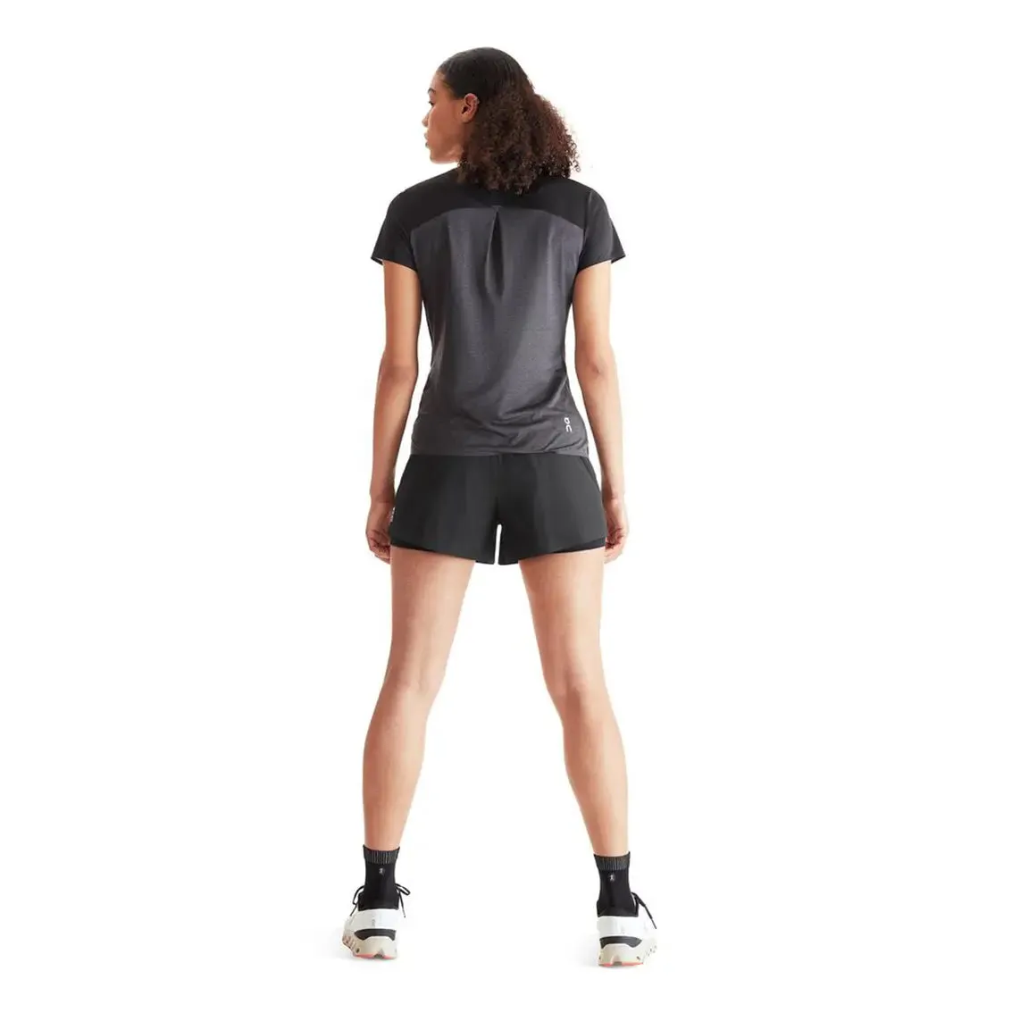 Womens On Running OAC Running Shorts - Black