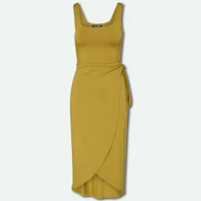 Women's Rhea Dress - Green Moss